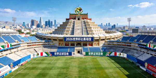 2026世界杯比赛场馆墨西哥城阿兹特克球场，墨西哥标志性球场，世界足球圣地之一，将举办多场重要比赛
